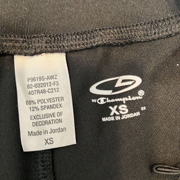NWT c9 by Champion size XS black cropped wide leg hidden drawstring waist - Picture 9 of 13